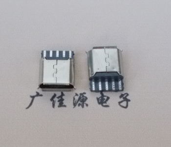 恩平Micro USB5p母座焊线 前五后五焊接有后背
