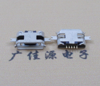 恩平MICRO USB 5P接口 沉板1.2贴片 卷边母座