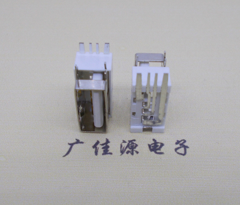 恩平USB侧立式短体10.0尺寸 侧插加宽脚5A大电流插座